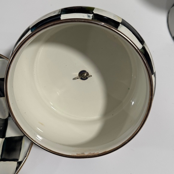 Mackenzie Childs Courtly Check Butterhouse retired - Picture 10 of 10